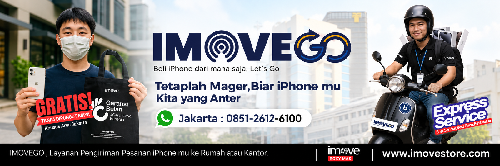 IMOVEGO Express iPhone Delivery